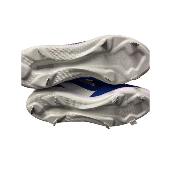NEW! Adidas Ion 7 Baseball Cleats Royal Blue White Lightweight Men's Size 13 - Picture 6 of 9